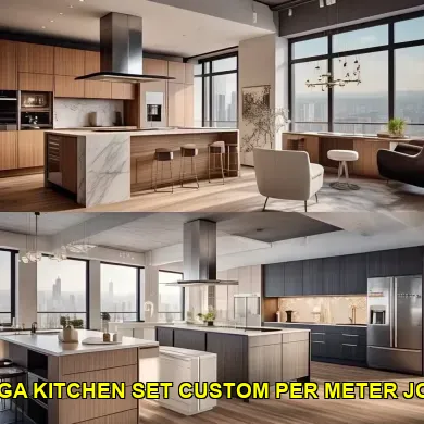 5 Langkah Menentukan Harga Kitchen Set Custom di Mitra 10 Yogyakarta
